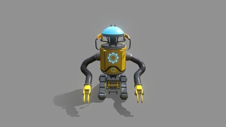 Robot Stylized 3D Model