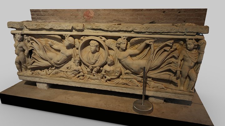 Santa Maria Antiqua Sarcophagus – Modello 3D gratuito STL