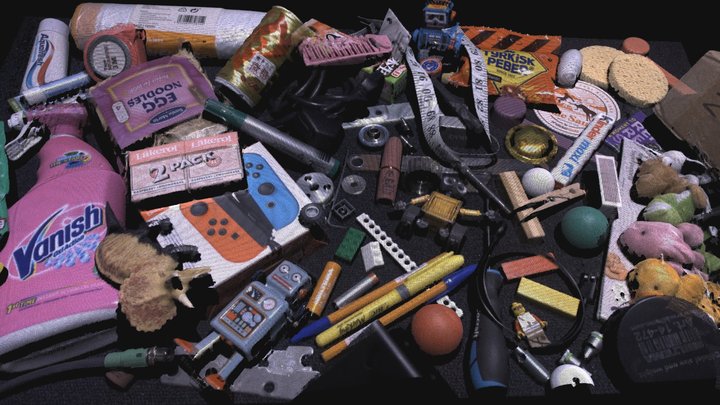 Wide variety of objects (300ms) - Zivid 3D 3D Model