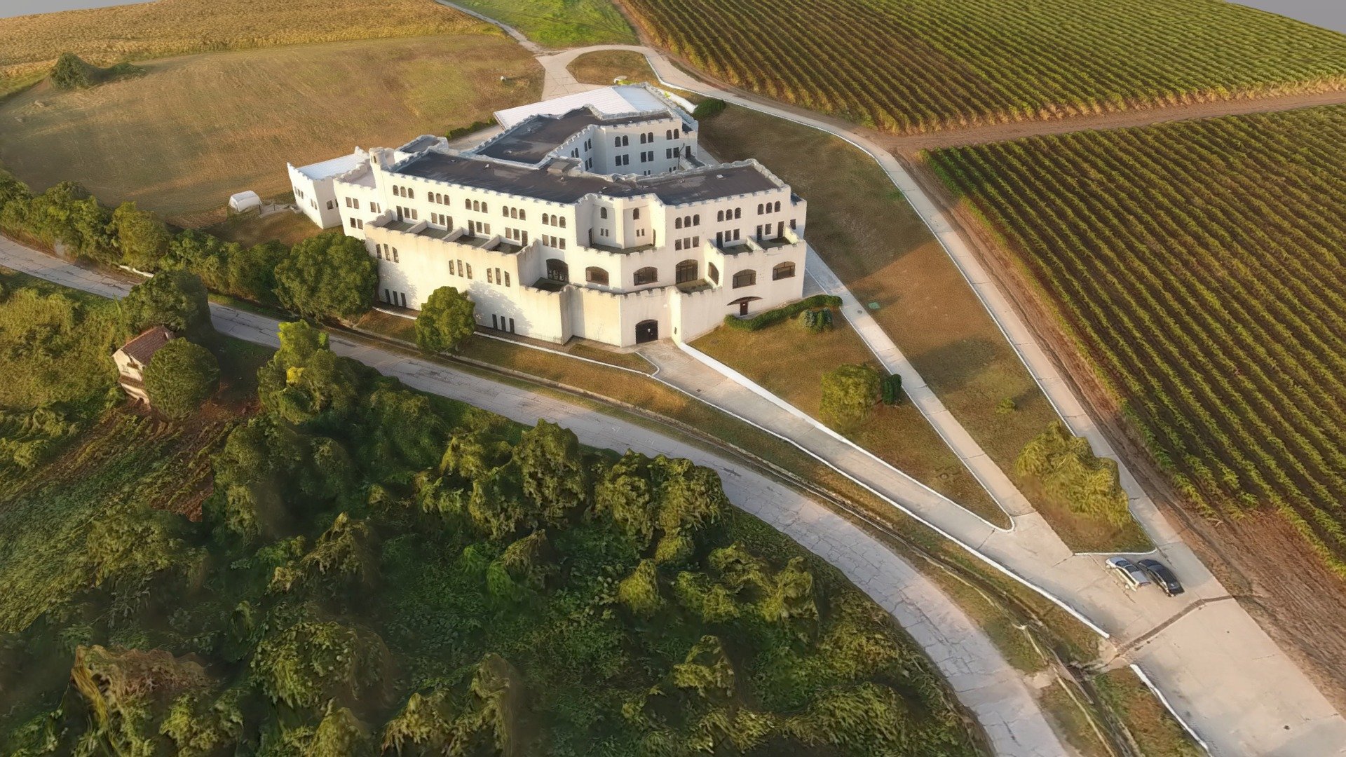 Château Burgozone — Sketchfab embed 3D viewer
