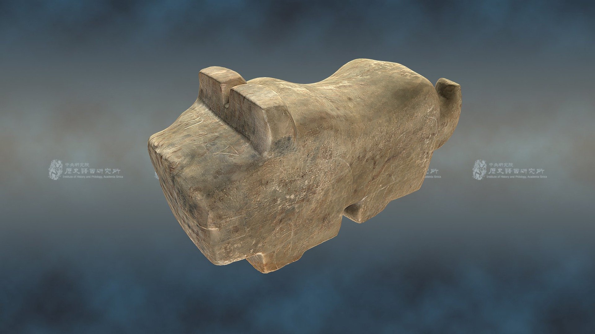 石虎 Marble tiger — Sketchfab embed 3D viewer
