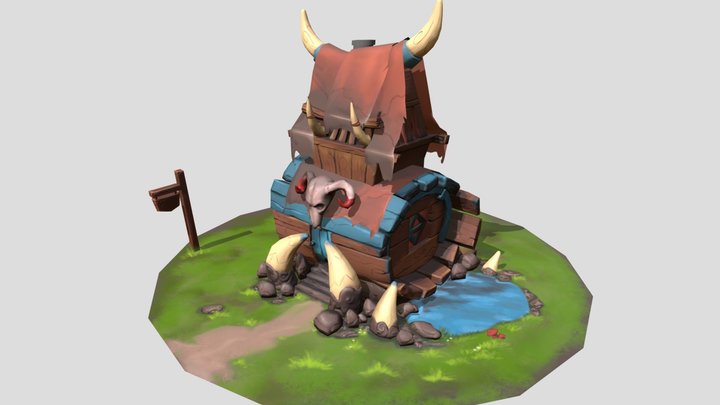 Goblin's House 3D Model