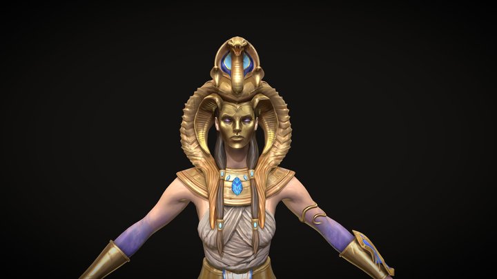 Egyptian Assassin 3D Model
