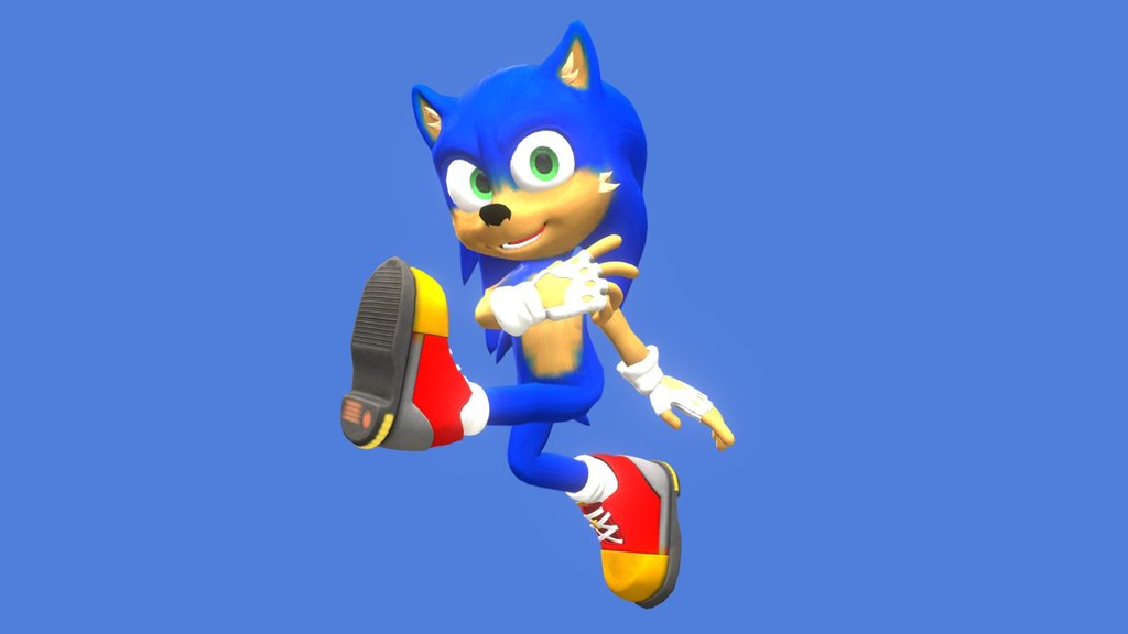 Sonic 2 - A 3D model collection by Wackystudios - Sketchfab