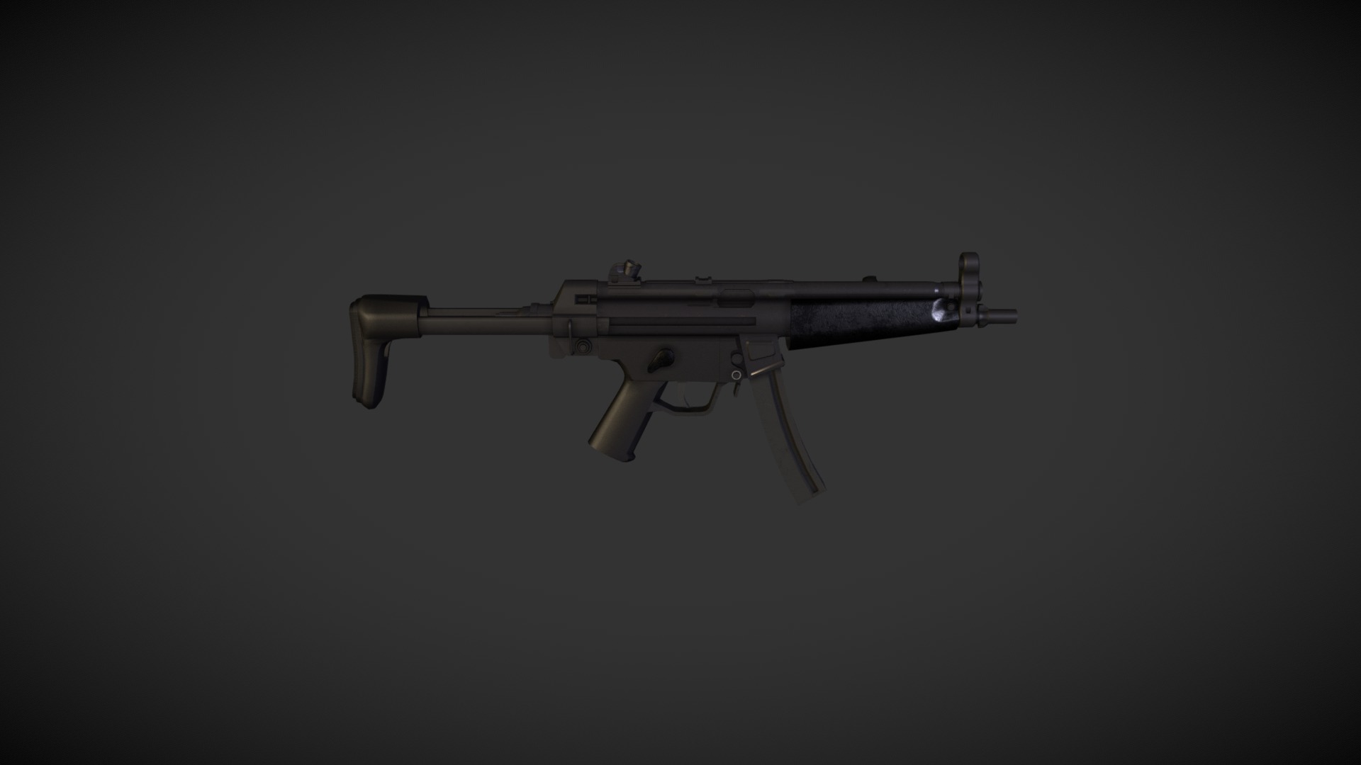 H&K MP5 - 3D model by TessaraOxygen (@19vladis97) [02fc0bf] - Sketchfab