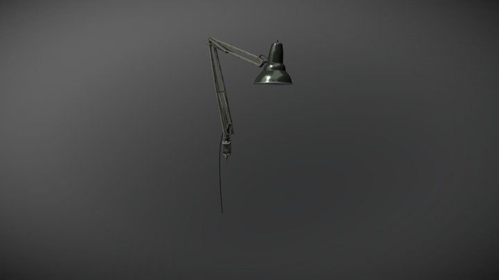 Military Lamp 3D Model
