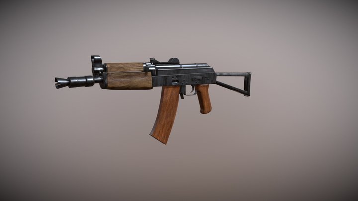 AKS-74U | Minimal Wear Condition 3D Model