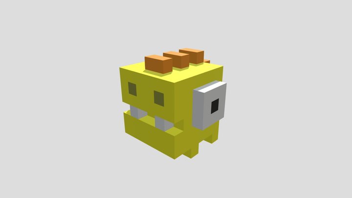 Fancade Dino 2 3D Model