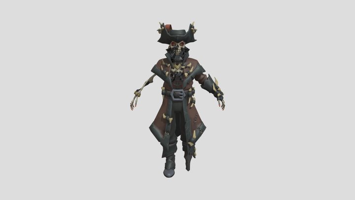 flameheart full body 3D Model
