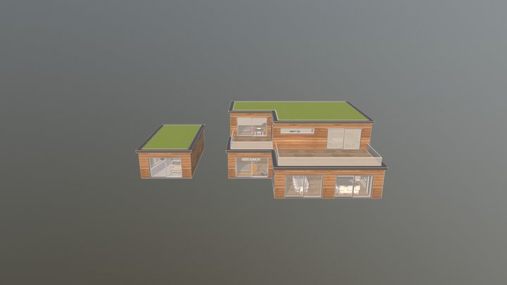15 blocs - bois février 3D Model