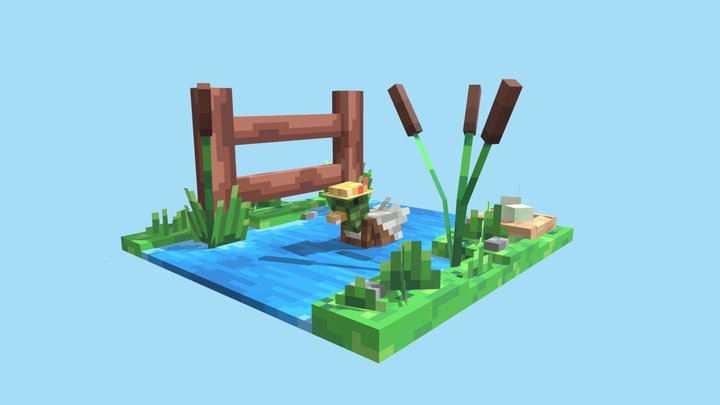 Duck 3D Model
