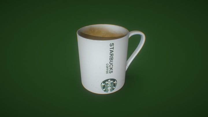 Starbucks Cup 3D Model