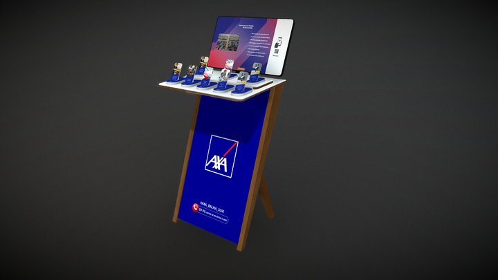 Showy Demo AXA 2024 3D Model