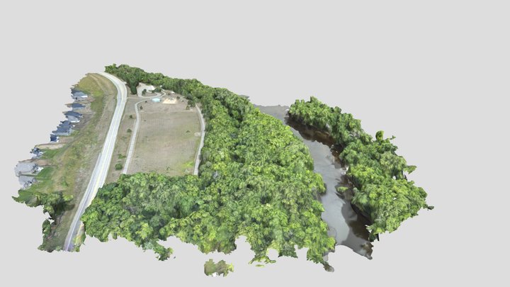 Cloquet Overlook Park Visual 8/7/2022 3D Model