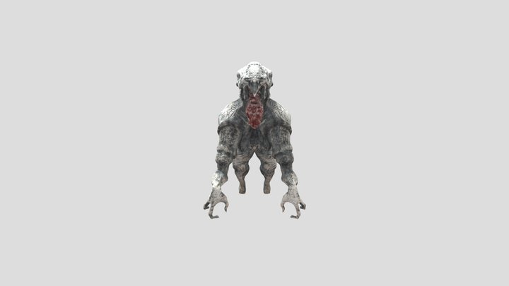 Creature sculpting 3D Model