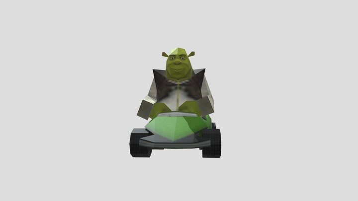 Shrek dreamworks kartz NDS 3D Model