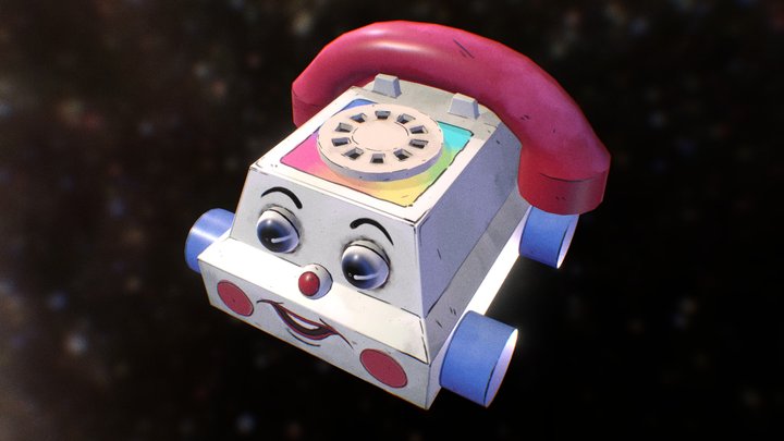 CareTaker - The Phone 3D Model