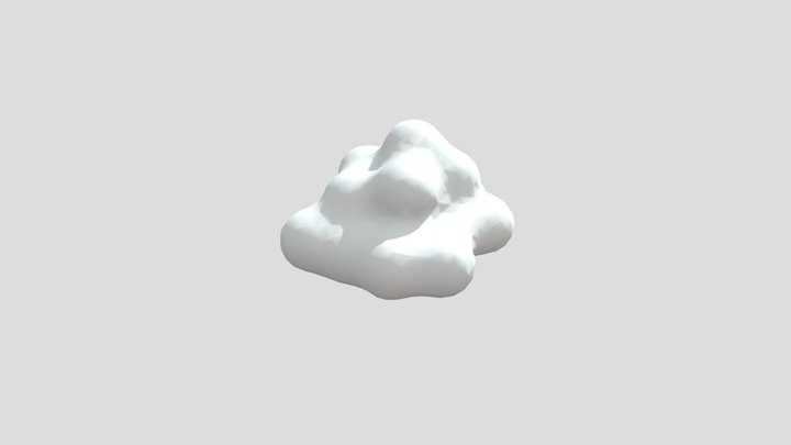 Cloud Low Poly