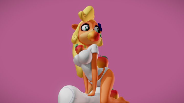 Coco Bandicoot 3D Model