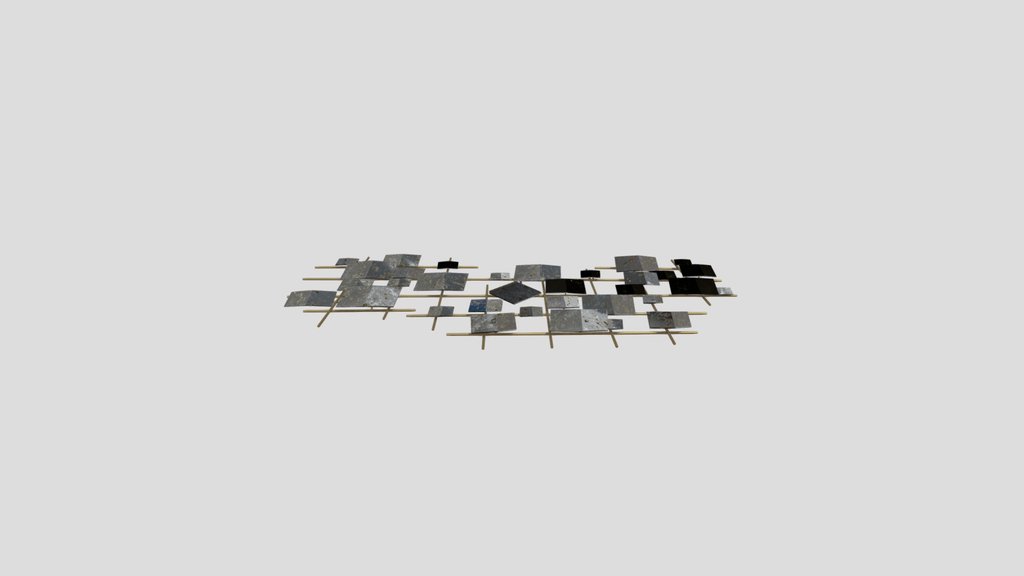 Glam Abstract Wall Decor