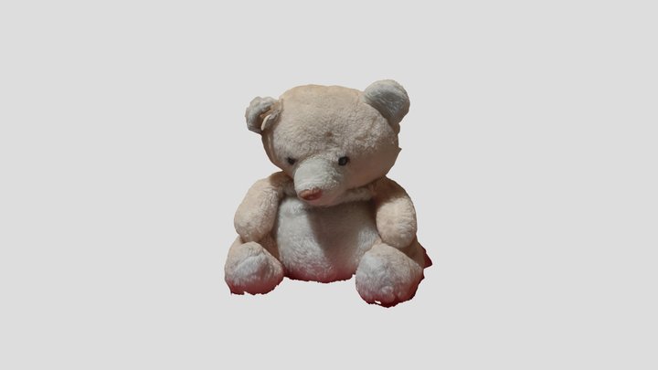 Tercera prueba - oso de peluche 3D Model
