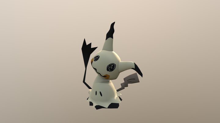 Mimikyu 3D Model