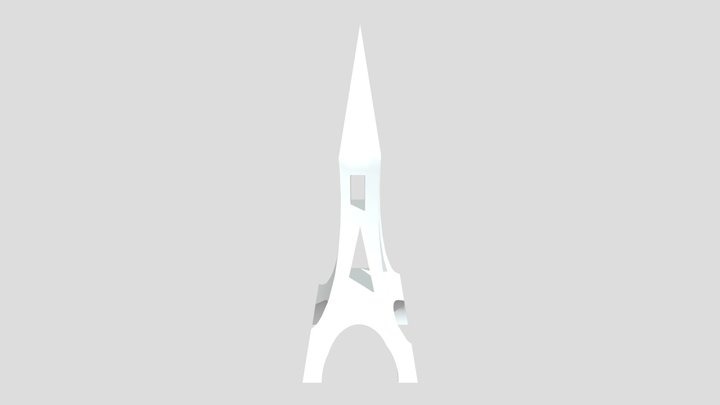 Torre del reformador 3D Model