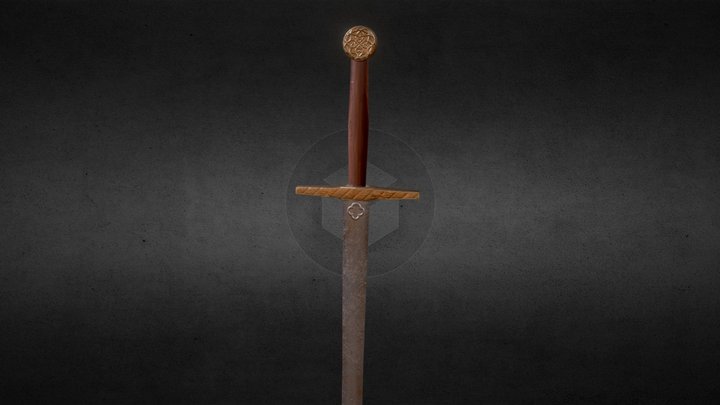 Low Poly Sword – Kostenloses 3D-Modell STL