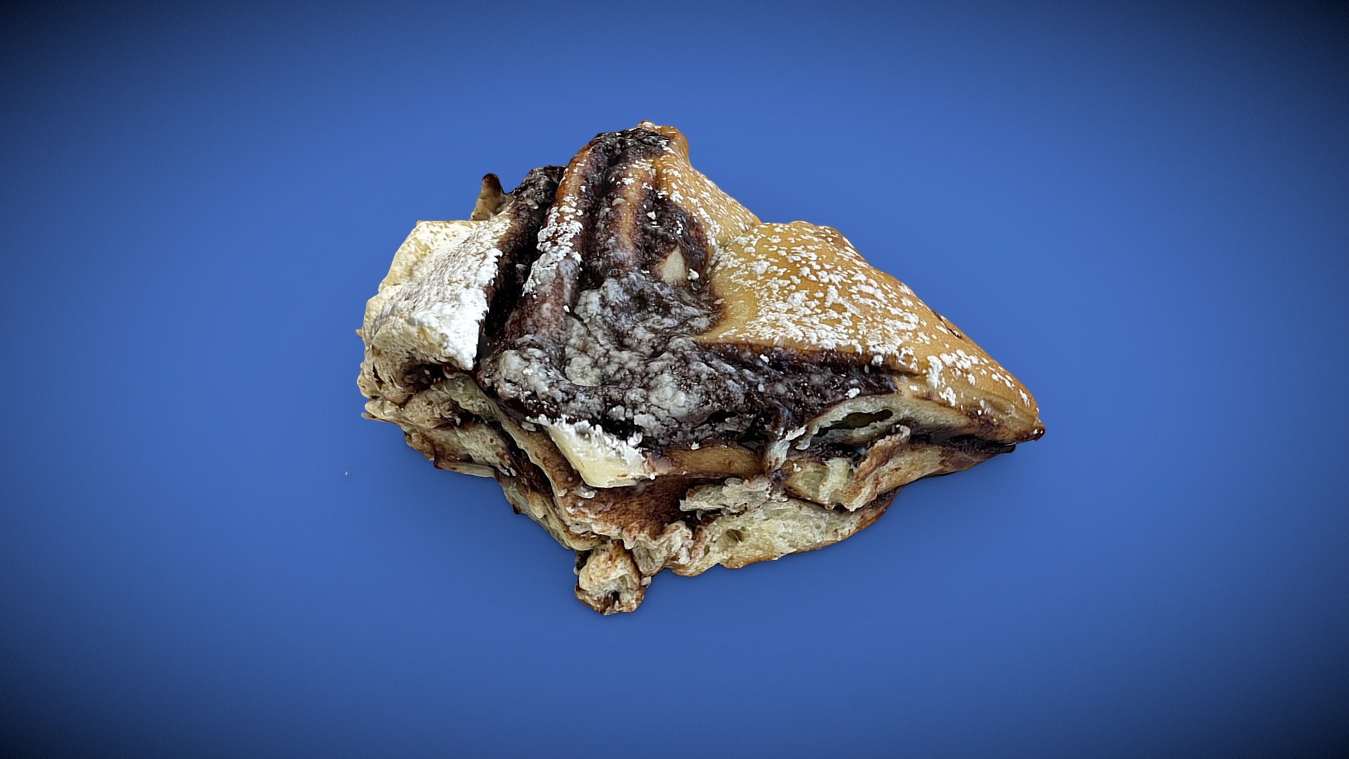 Chocolate Star Cookie — Sketchfab embed 3D viewer