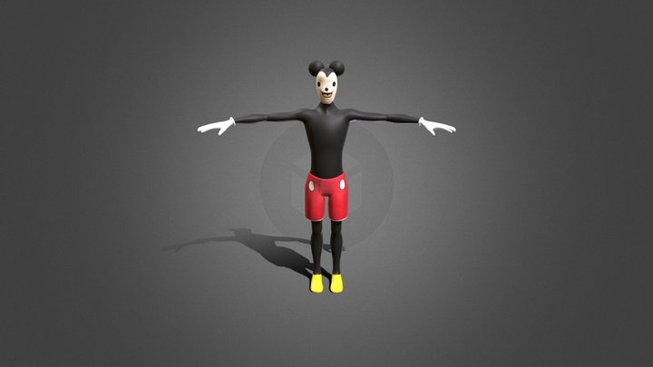 米奇 3D Model