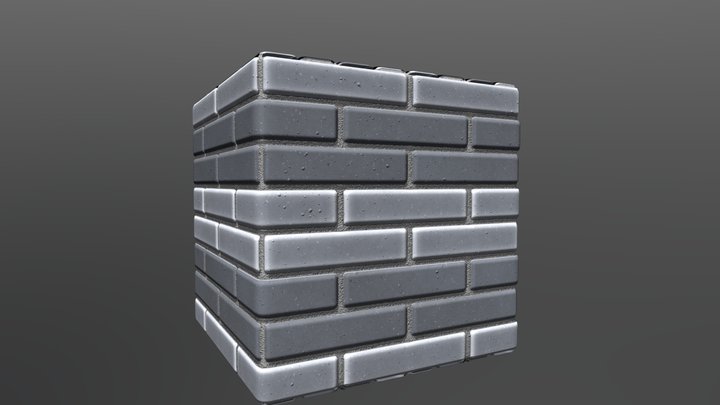Fire Clay Tiles 3D Model