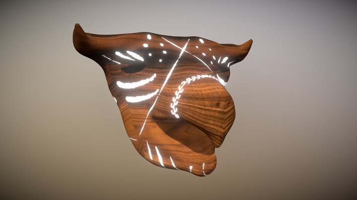 Tower's Mask Competition Entry 3D Model
