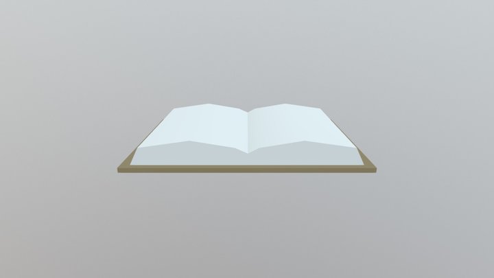 Book 3D Model