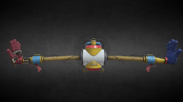 Cinematic Grabpack - Poppy Playtime: Chapter 5 3D Model