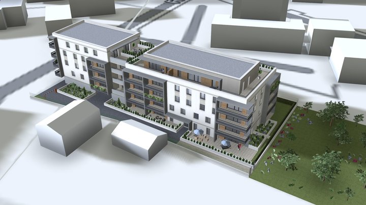 Echirolles 3D Model