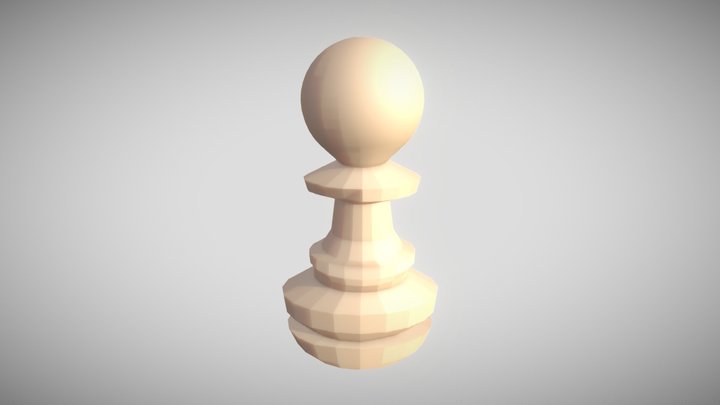 Chess Pawn 3D Model