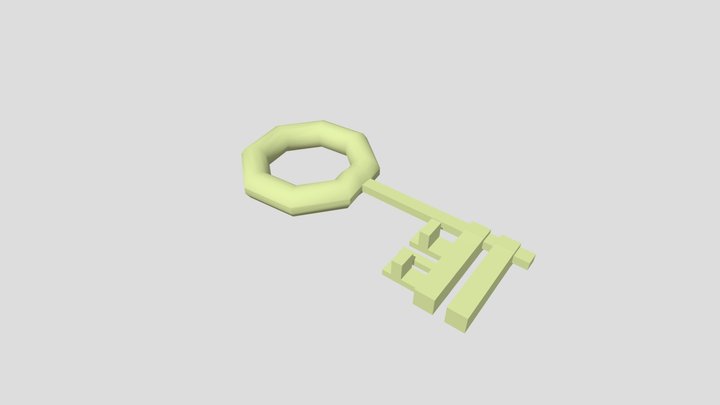 Cabin Key 3D Model