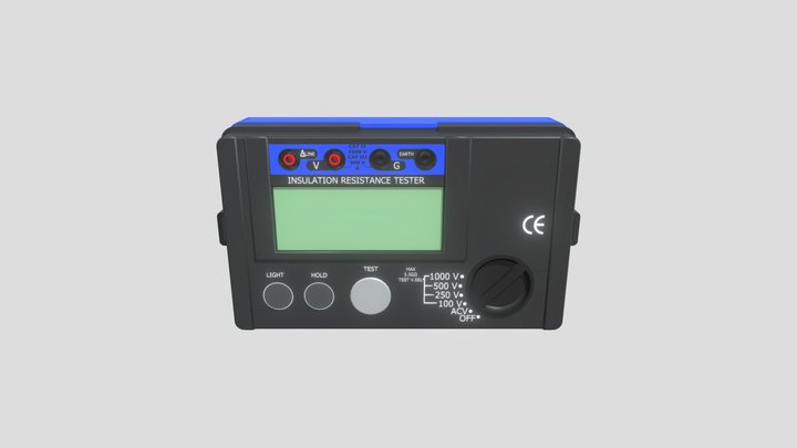 Megômetro 3D Model