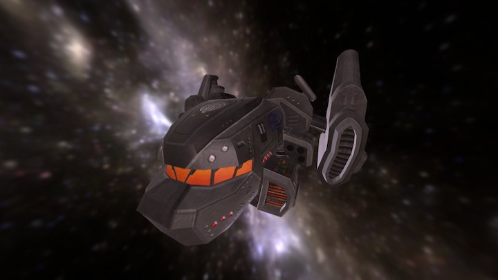 Talon Frigate 3D Model