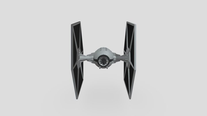 Tie Fighter updated 3D Model