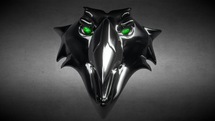 Griffin Medalion 3D Model