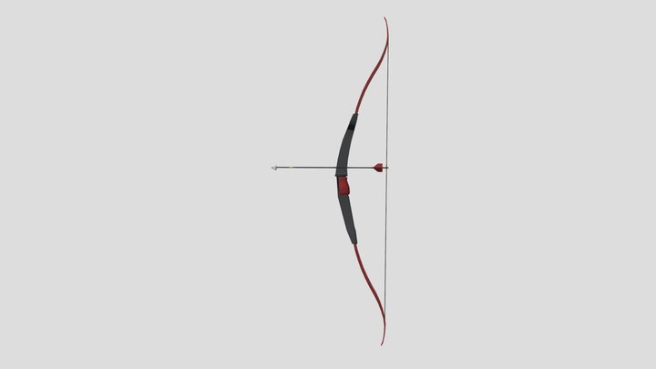 Recurve Bow 3D Model