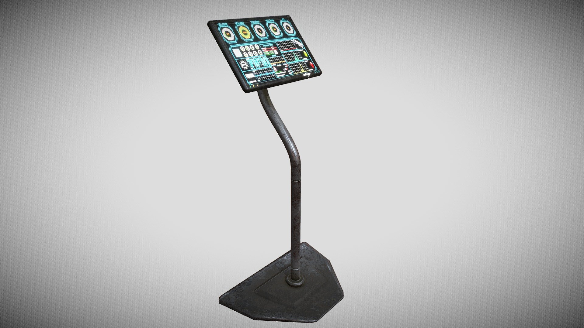 Tablet_ Display_ Stands Download Free 3D model by Mehdi Shahsavan