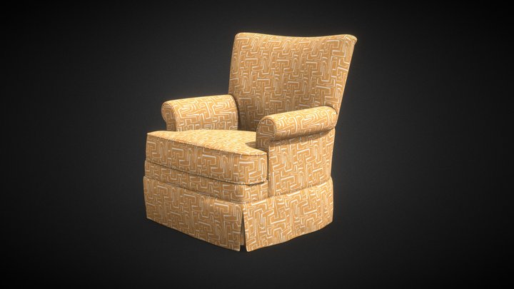 Olivia Chair 3D Model