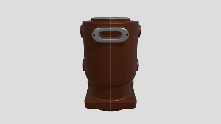 Mechanical Component 3D Model