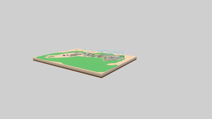 Meselik Lowpoly  Test 3D Model
