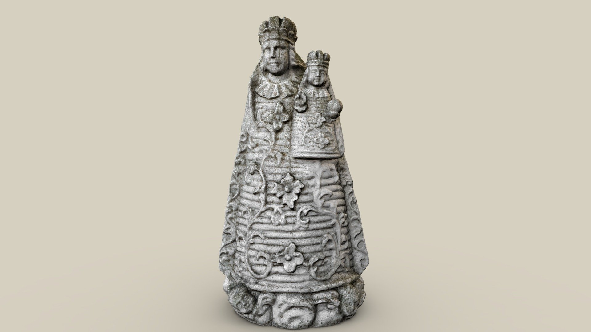 Madonna — Sketchfab embed 3D viewer