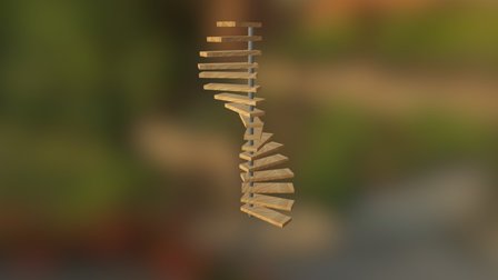 Stairs 3D Model