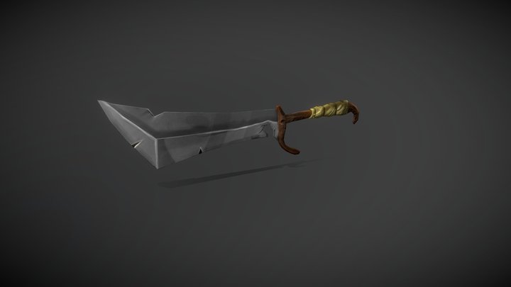 Sword Dofus 3D Model