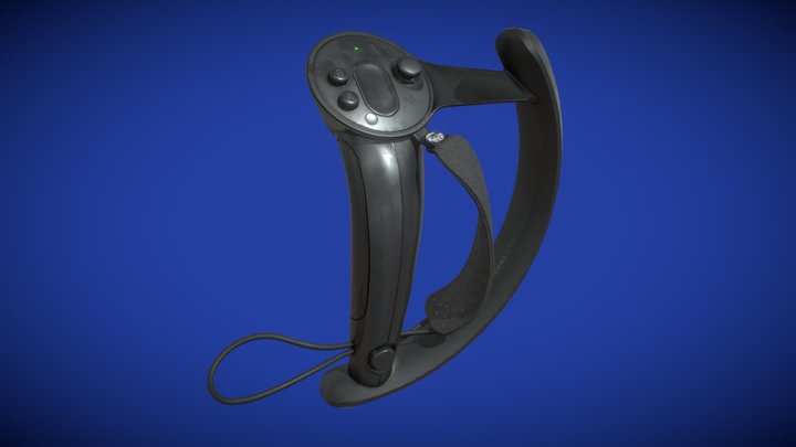 Valve Index Controller 3D Model